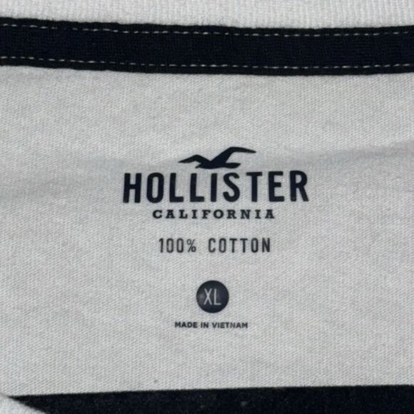 Hollister Mens White "California" Graphic T-Shirt XL - Picture 3 of 9
